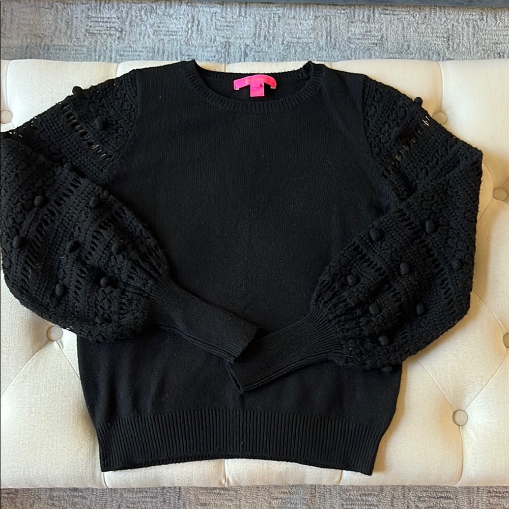 Black Lilly Pulitzer sweater